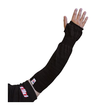 Pip Blended Sleeve with Antimicrobial Fibers and Thumb Hole 15-214BKLTO
